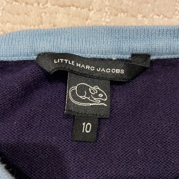 Little Marc Jacobs Girls cardigan sweater size 10 - Picture 3 of 4